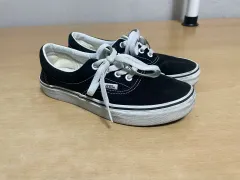 VANS エラ ブラック スニーカー
