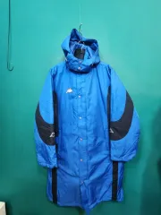 Kappa オールドスクール サッカー アウター ロング丈 ダウンジャケット (ほぼ新品)のサムネイル