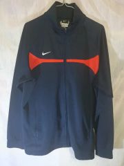 NIKE トラックジャケット クロップド丈 ネイビー NIKE トラックジャケット クロップド丈 ネイビー - メルカリ