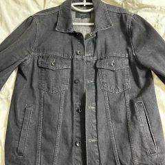 美品 ジャパンブルージーンズ ブラックデニムジャケット セルビッジ 44