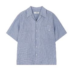 LIDNM AKIHA LINEN STAND COLLAR SHIRT S - メルカリ