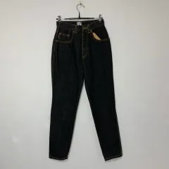 モスキーノ ヴィンテージ ブラックデニム ブラックデニム スキニー ハイウエスト パンツ 24インチ デニムのサムネイル