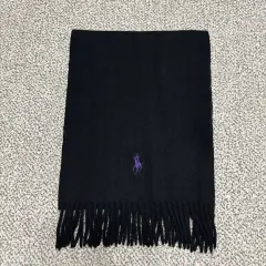 ラムウール100 ポロ ラルフローレン イタリア マフラー A
