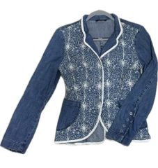 雰囲気系 90s vintage デニム ハンティングジャケット 鬼フェード L 雰囲気系 90s vintage デニム ハンティングジャケット 鬼フェード L