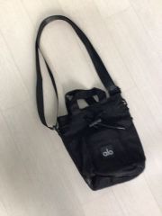 訳ありalo yogaショルダーバッグ 2点セット ブラック - メルカリ