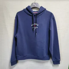 トミー ジーンズ オーバーサイズ 起毛 クロップドフーディー (M/95)