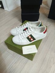 大人気☆極美品 GUCCI グッチ スニーカー シェリーライン パール23cm