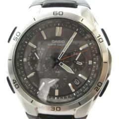 カシオ CASIO WVQ-M410 腕時計 ウォッチ ソーラー  クロノグラフ カレンダー付き シルバー色 ■GY18 /MQ
