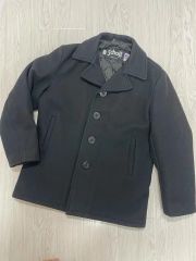 極美品/希少□schott ピーコート ワンスター CRIMIE ブラック 42