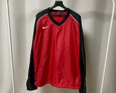NIKE TEAM ピステ ウィンドブレーカー レッド ブラック L - メルカリ