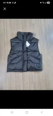 H&M ブラック ダウン ベスト レディース