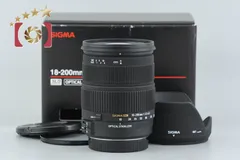 【中古】SIGMA シグマ 18-200mm f/3.5-6.3 DC OS キヤノン用 元箱付きのサムネイル