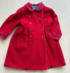 幼児 ヴィンテージ 日本 ヴィンテージ ケンゾー 赤色 コート 幼児服のサムネイル