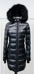 (クリーニング済)DKNY ロング丈 ダウンジャケット レディース ダウンのサムネイル