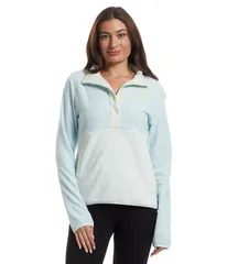 ヘリーハンセン レディース アウター ニット・セーター Helly Hansen Daybreaker Snapullover Blue ブルーのサムネイル