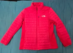 THE NORTH FACE kids(ザノースフェイスキッズ) ピンク ダウン ジャケットのサムネイル