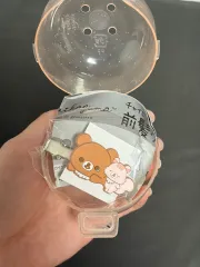 サンエックス リラックマ チャイロイコグマ 友達 前髪クリップ ヘアクリップ ガチャ