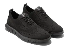 コールハーン メンズ シューズ スニーカー ウィングチップ Cole Haan Zerogrand Remastered Stitchlite Wingtip BlackBlack ブラック