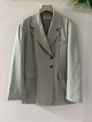 80s シルク100％ クリスチャンディオール ジャケット フランス製ベージュ 80s シルク100％ クリスチャンディオール ジャケット フランス製