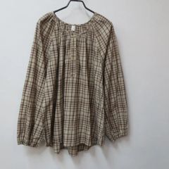 ✨新品✨ユナイテッドアローズ C/SI シャーリングブラウス シルク混 