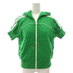 ディースクエアード DSQUARED2 24SS GROUND ZIPPER HOODIE パーカー フーディ ジャケット 半袖 S グリーン /FF ■GY19