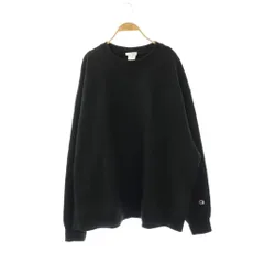 チャンピオン CHAMPION 00's REVERSE WEAVE スウェット トレーナー 3XL ブラック 無地 ラウンドネック ホンジュラス製 長袖 /OK ■OS  