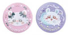 新品 ちいかわ 刺繍缶バッジビスケット2 モモンガ セット