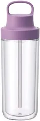 KINTO (キントー) トゥーゴーボトル 480ml パープル ストロー付き 軽量 水筒 食洗機対応 二重構造 20074のサムネイル