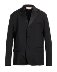 マルニ メンズ アウター ジャケット・ブルゾン テーラードジャケット MARNI Black ブラックのサムネイル
