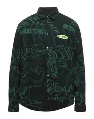 アイスバーグ メンズ トップス シャツ ICEBERG Dark Green グリーンのサムネイル