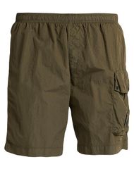 CP Company Men's Swimwear Half Pants/Shorts - Military Green