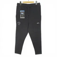 エフシーレアルブリストル F.C.Real Bristol FCRB FCRB-192050 POLARTEC POWER STRETCH TRAINING PANTS ロング丈 スウェットパンツ S 黒系 ブラック ロゴ 文字 ワッペン プリント のサムネイル