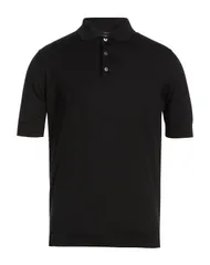 ラルディーニ メンズ トップス ポロシャツ LARDINI Black ブラックのサムネイル