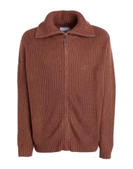 トップマン メンズ アウター カーディガン TOPMAN Brown ブラウンのサムネイル