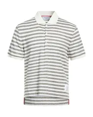 トムブラウン メンズ トップス ポロシャツ THOM BROWNE Gray グレーのサムネイル