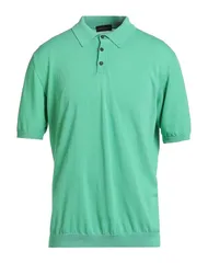 ロベルトコリーナ メンズ トップス ポロシャツ ROBERTO COLLINA Light Green グリーンのサムネイル
