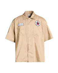 ユニフォームエクスペリメント メンズ トップス シャツ UNIFORM EXPERIMENT Beige ベージュ