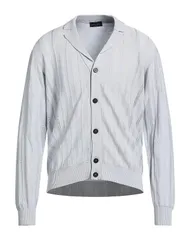ロベルトコリーナ メンズ アウター カーディガン ROBERTO COLLINA Light Gray グレー