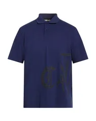 ジャストカバリ メンズ トップス ポロシャツ JUST CAVALLI Navy ネイビーのサムネイル