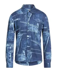 サンドロ メンズ トップス シャツ SANDRO Navy ネイビーのサムネイル