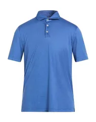 フェデーリ メンズ トップス ポロシャツ FEDELI Azure Blue ブルーのサムネイル