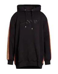ランバン メンズ アウター パーカー・スウェット LANVIN Black ブラックのサムネイル