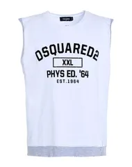 ディースクエアード メンズ トップス Tシャツ DSQUARED2 White ホワイト
