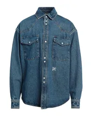 パーム・エンジェルス メンズ トップス シャツ PALM ANGELS Blue ブルーのサムネイル