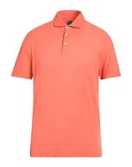 フェデーリ メンズ トップス ポロシャツ FEDELI Orange オレンジのサムネイル