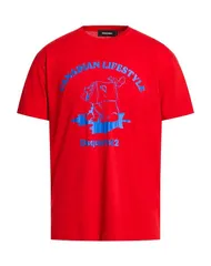 ディースクエアード メンズ トップス Tシャツ DSQUARED2 Red レッド