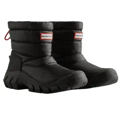 ハンター レディース シューズ ブーツ・レインブーツ Hunter WomensLadies Intrepid Snow Boots Black ブラック