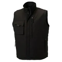 ラッセルアスレチック レディース アウター ジャケット・ブルゾン ジレ Russell Athletic Russell Mens Workwear Gilet Jacket Black ブラックのサムネイル