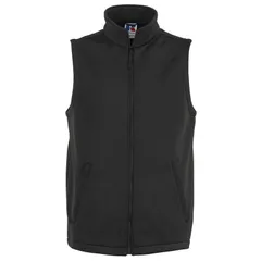 ラッセルアスレチック レディース アウター ジャケット・ブルゾン ジレ Russell Athletic Russell Mensmart Softshell Gilet Jacket Black ブのサムネイル