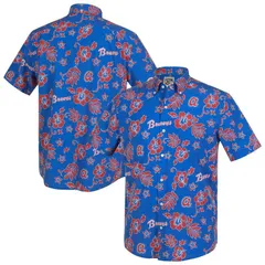 レインスプーナー レディース トップス Tシャツ ダウン Mens Reyn Spooner Blue Atlanta Braves Cooperstown Kekai Performance Butのサムネイル